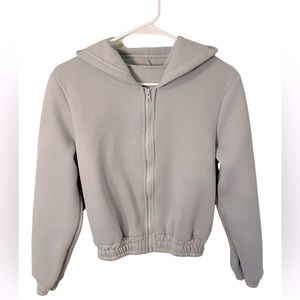 HOST PICK🌙 Blue Cropped Zip Hoodie SIZE XS/S